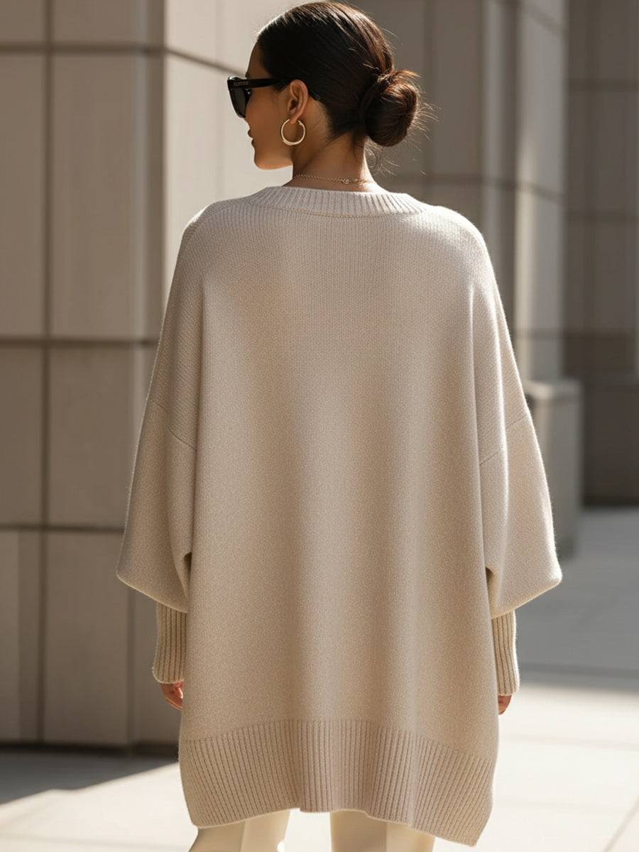 Maria | Women’s Relaxed Knit Oversized Sweater