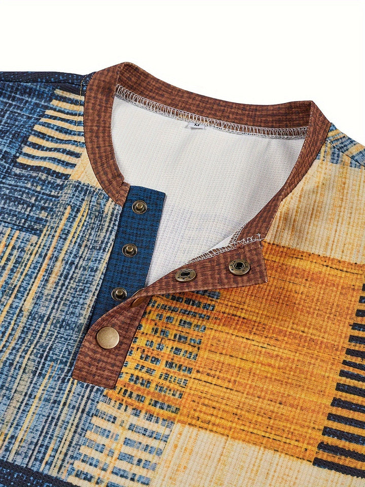 Harry | Men’s Casual Henley Shirt