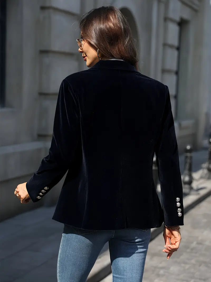 JULIA | ELEGANT VELVET BLAZER