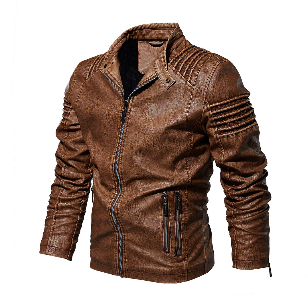 Martin | Premium Quilted Leather Jacket