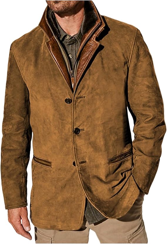 Oscar | Leather Collar Jacket