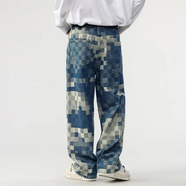 Heres | Stylish Pixelated Jeans