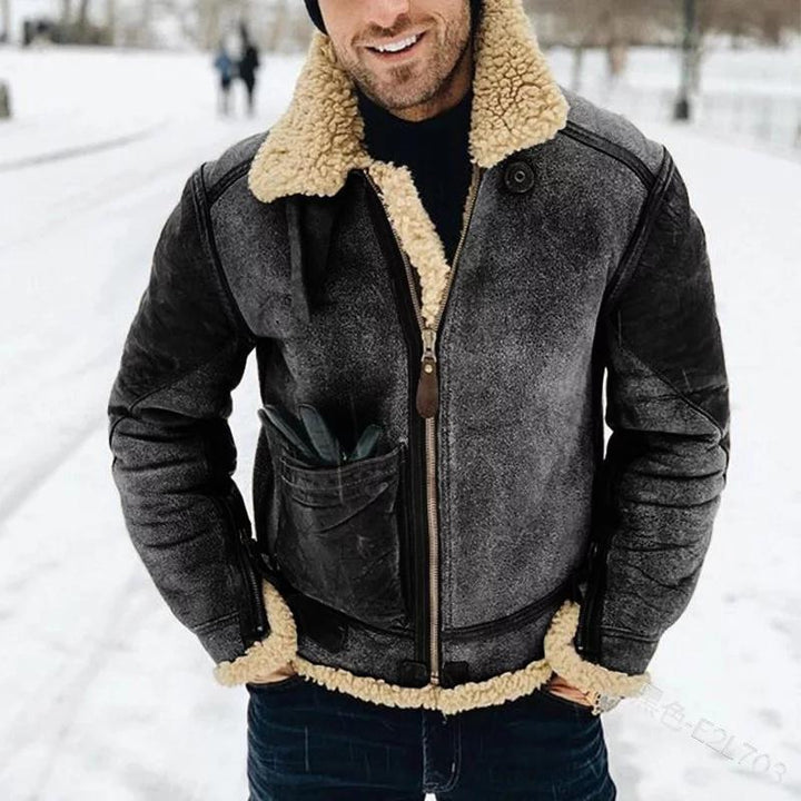 Kurt | Stylish Shearling Jacket