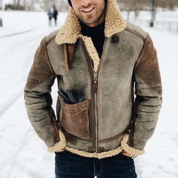 Kurt | Stylish Shearling Jacket