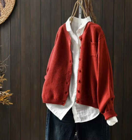 Alice | Classic Button-Up Cardigan