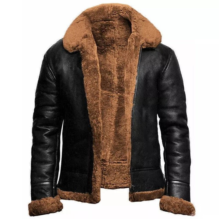Michael | Premium Shearling Leather Jacket