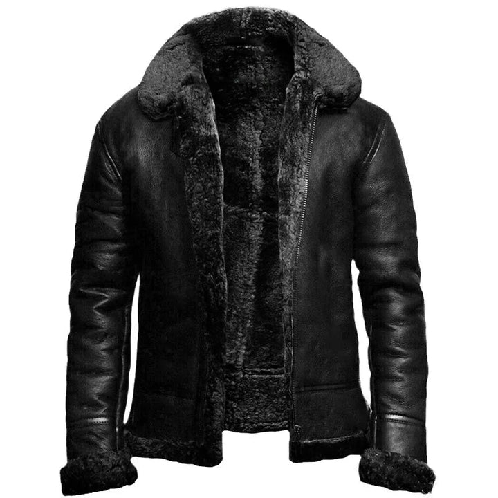 Anker | Stylish Shearling Aviator Jacket