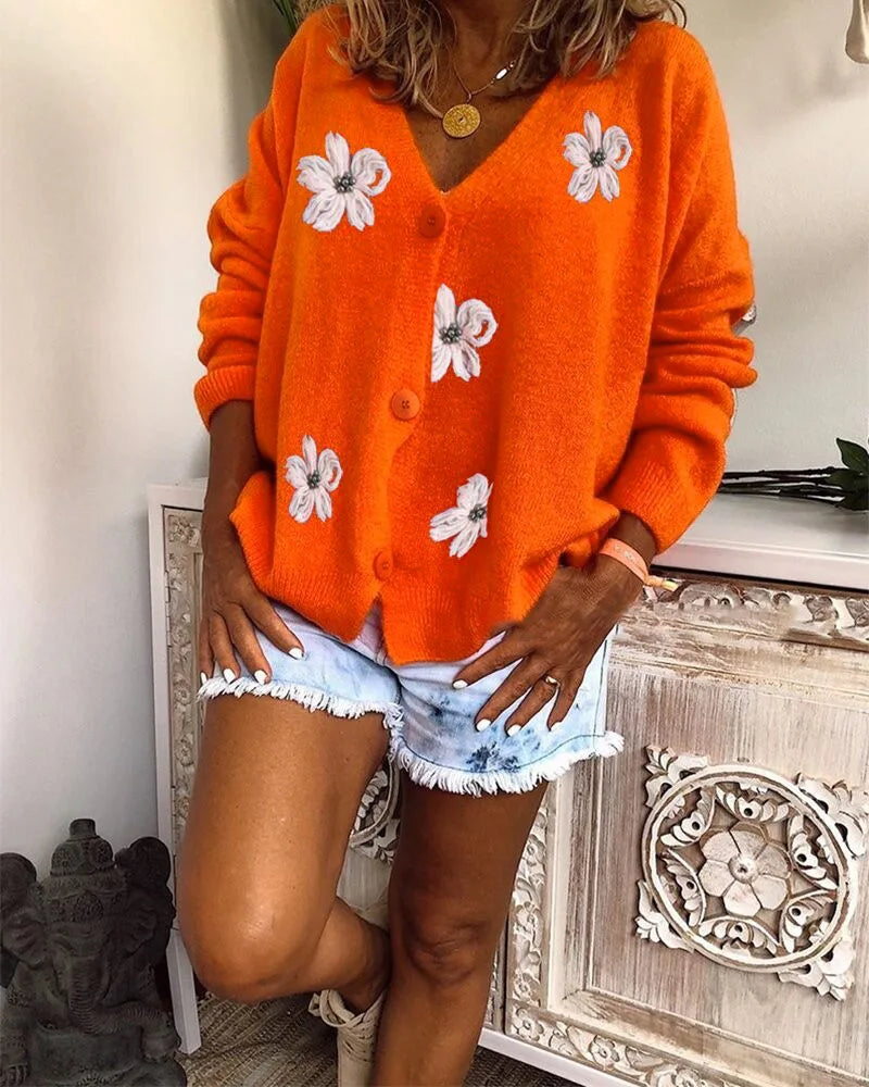 MARNIE | Spring Printed Sweater