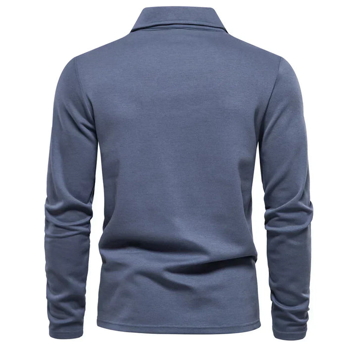 Cameron | Men’s Classic Long Sleeve Polo Shirt