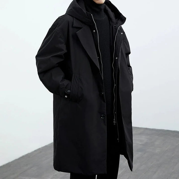 Frederik | Classic Hooded Trench Coat