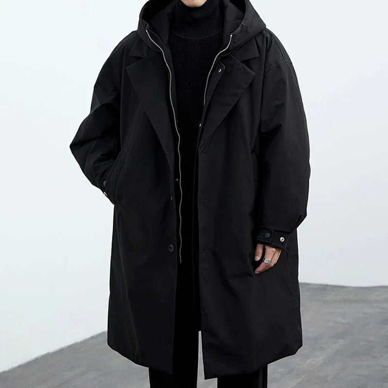 Frederik | Classic Hooded Trench Coat