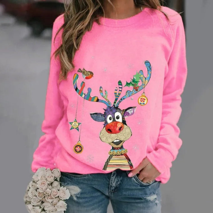 Violet | Colorful Christmas Sweatshirt